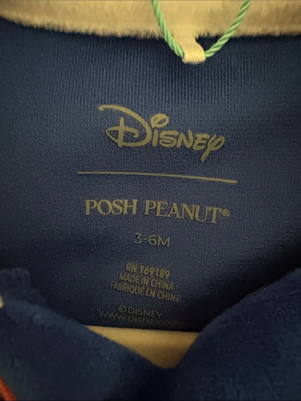 Snow White posh peanut princess velour dress